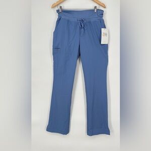 NWT Barco One Gardena 5PKT Perf‎ Cargo Jogger Women's Blue Scrub Pant Small Tall